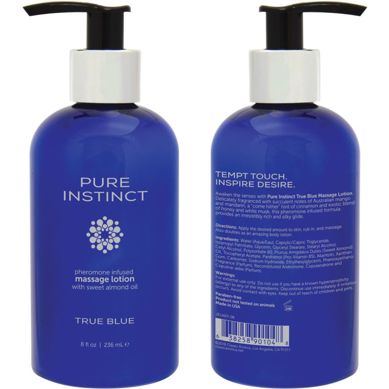 Pure Instinct True BluePheromone Massage And