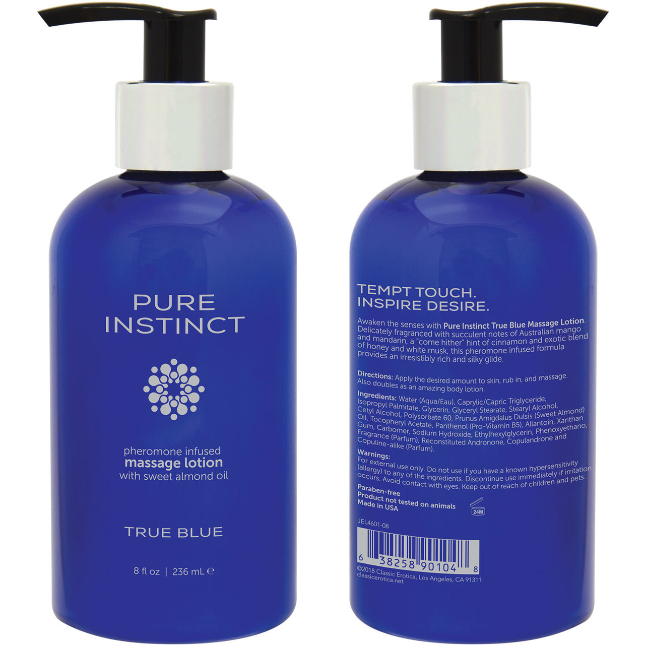 Pure Instinct True BluePheromone Massage And B